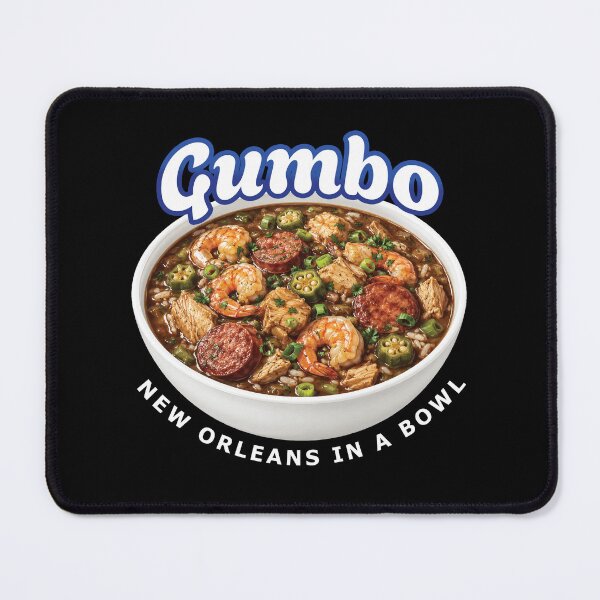 Item preview, Gumbo New Orleans Food - Cajun Creole Southern Comfort Food designed and sold by merchxwear.