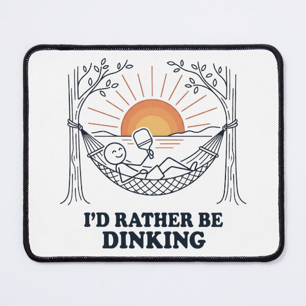 Item preview, Rather Be Dinking Relaxed Pickleball Player designed and sold by gagepd.
