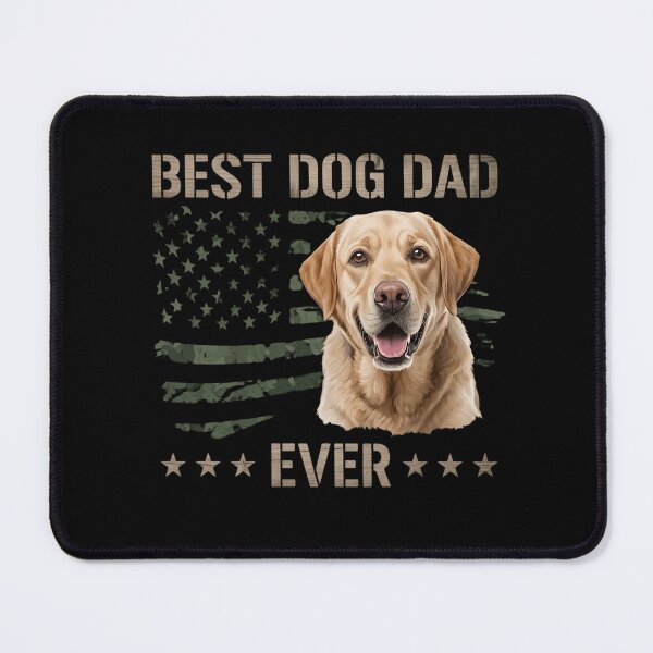 Item preview, Best Dog Dad Ever Golden Retriever American Flag Patriotic Gift designed and sold by haitrieuic96.