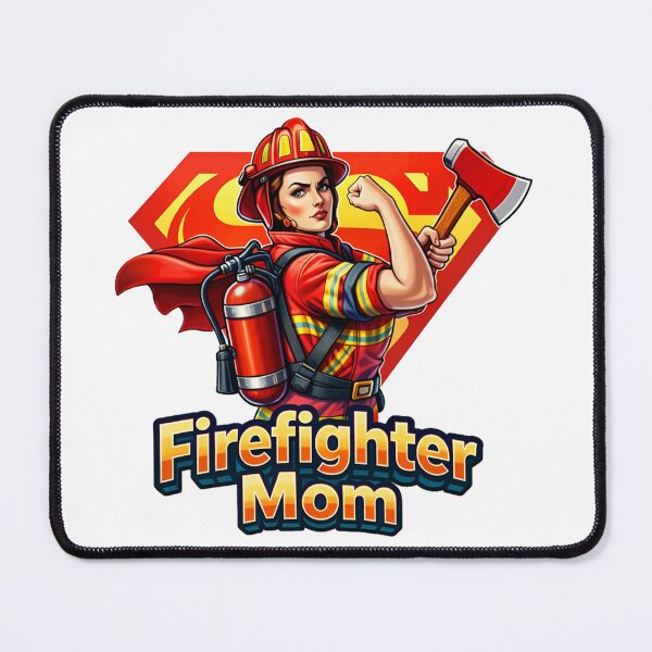 Item preview, Firefighter Mom, Super Firefighter Mom designed and sold by francous03.