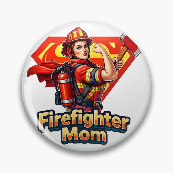 Item preview, Firefighter Mom, Super Firefighter Mom designed and sold by francous03.