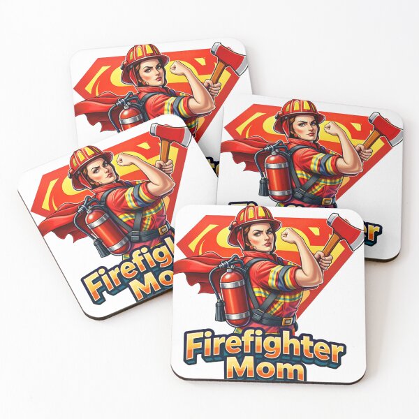 Item preview, Firefighter Mom, Super Firefighter Mom designed and sold by francous03.