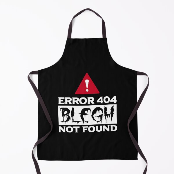 Aperçu de l'œuvre Erreur 404 Blegh Introuvable Cadeau drôle pour les fans de metalcore créée et vendue par Say It With Ink.