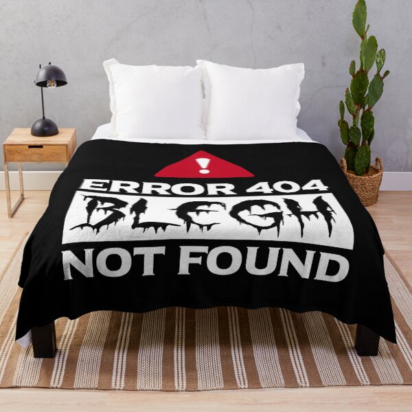 Item preview, Error 404 Blegh Not Found Funny Metalcore Fan Gift designed and sold by Say It With Ink.
