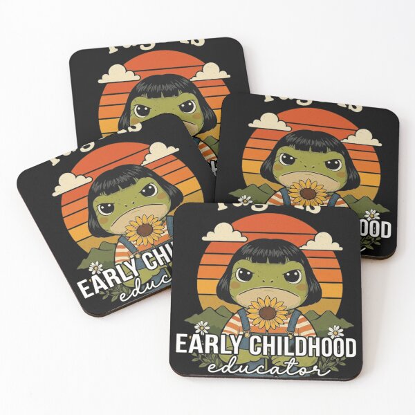 Item preview, Funny Early Childhood Educator Rage Is Consuming Me Retro Frog designed and sold by haitrieuic96.