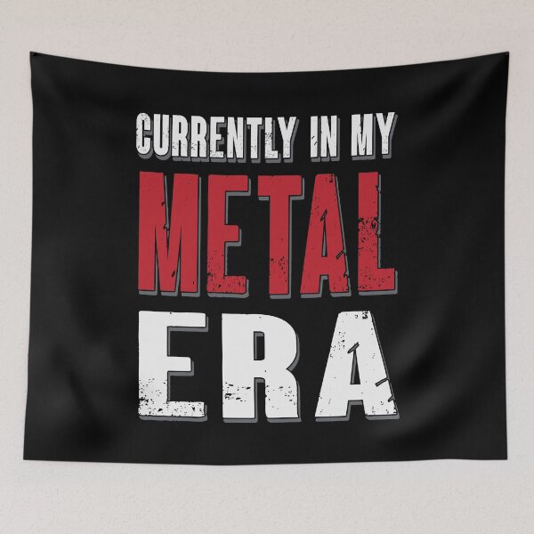 Item preview, Currently In My Metal Era Heavy Metal Fan Gift designed and sold by Say It With Ink.