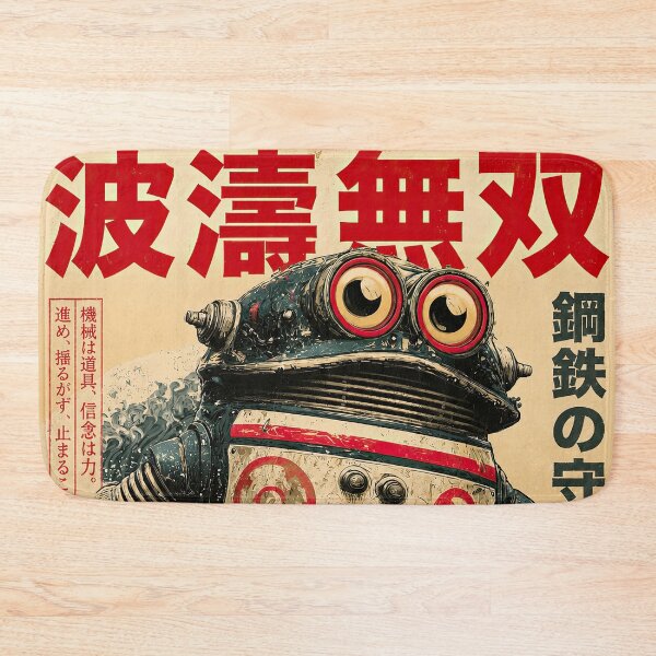 Item preview, Japanese Kaiju Mecha Retro Sci Fi Wave designed and sold by obstinator.