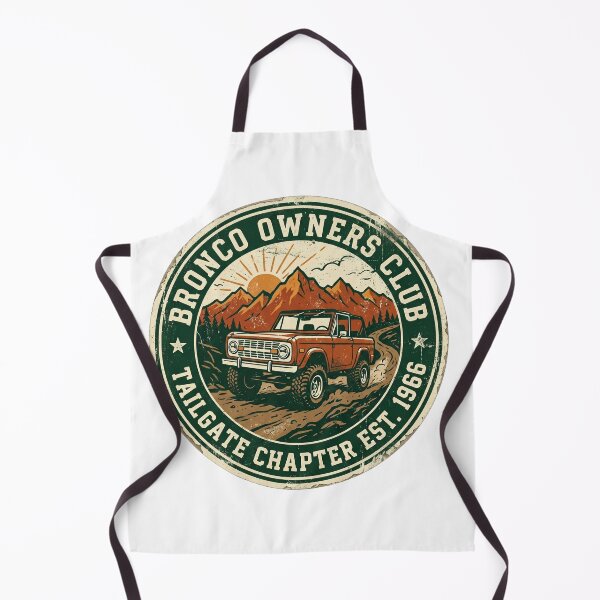 Item preview, Bronco Owners Club - Tailgate Chapter - Vintage 1966 designed and sold by youvebeenframed.shop.