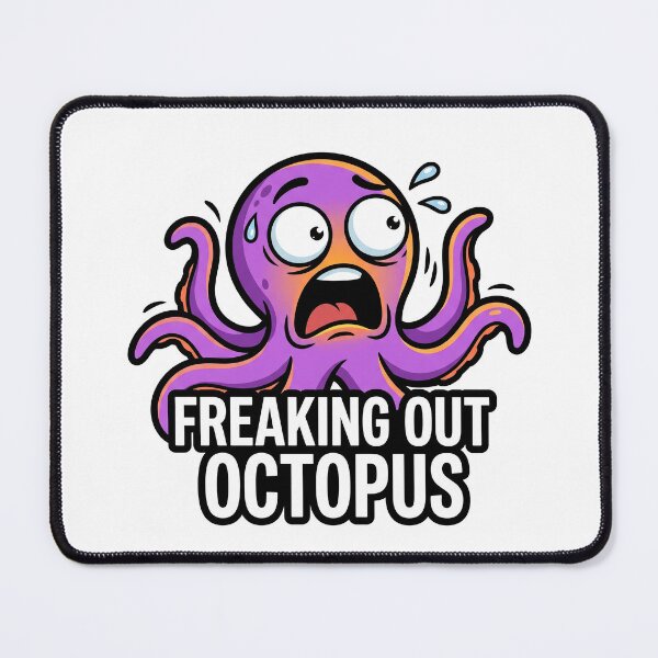 Item preview, Freaking Out Octopus Octopus designed and sold by luiz1213.