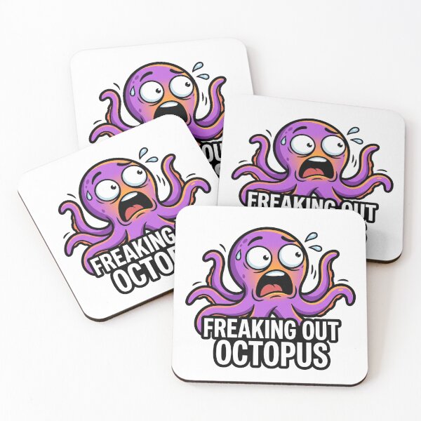 Item preview, Freaking Out Octopus Octopus designed and sold by luiz1213.