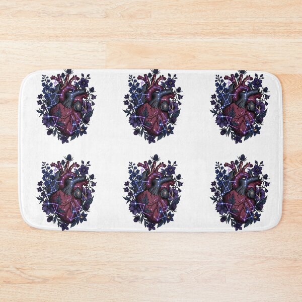 Item preview, Night Shift Vibes Floral Anatomical Heart Nurse Life designed and sold by PictoVibe.