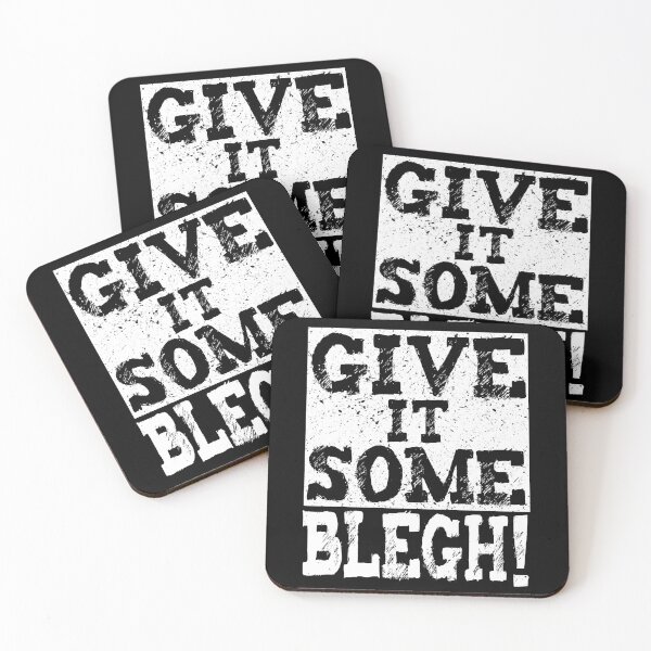 Item preview, Give It Some Blegh Funny Metalcore Fan Gift for Metalheads designed and sold by Say It With Ink.