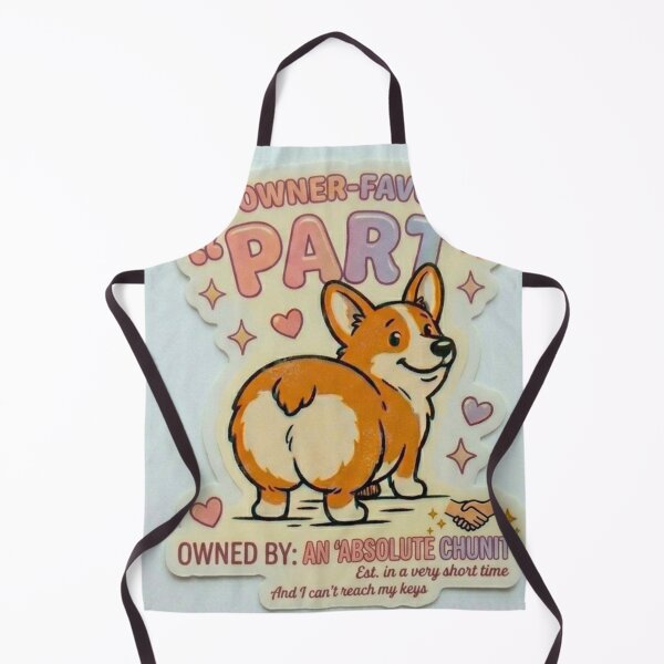 Item preview, Corgi Part Sticker - The Owner-Favorite, Funny Corgi Humor, Absolute Chunit, Dog Lover Gift, Pembroke Welsh Corgi Art, Wave Time designed and sold by Wave time.