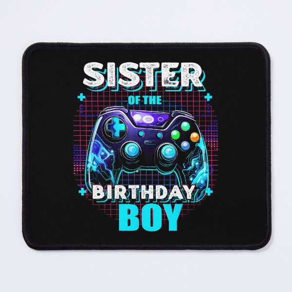 Item preview, Sister Of The Birthday Boy Neon Gamer Party designed and sold by FGTV2021.