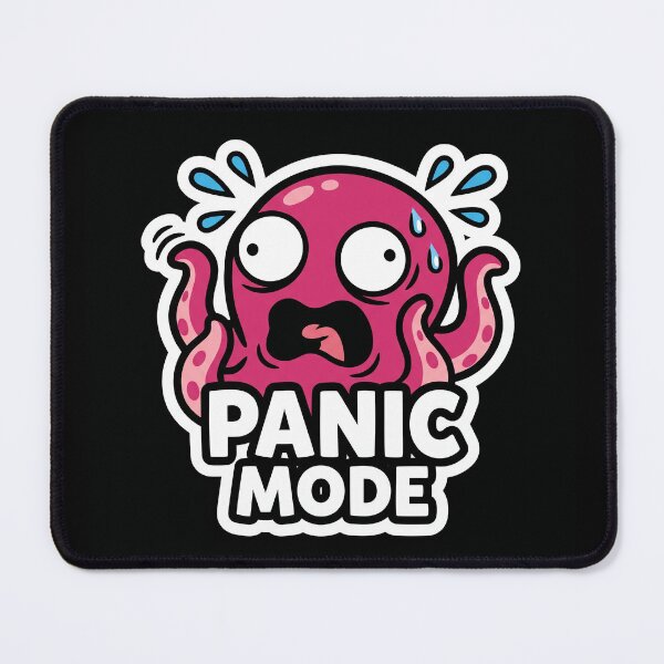 Item preview, Overwhelmed Octopus Sticker Octopus designed and sold by luiz1213.