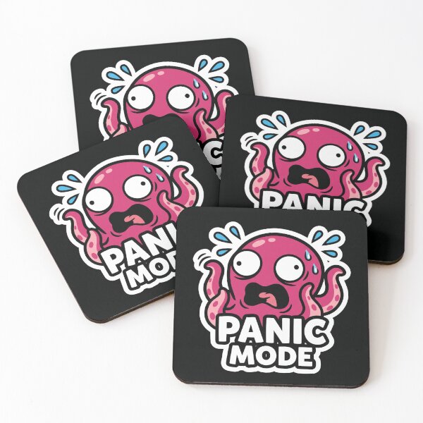Item preview, Overwhelmed Octopus Sticker Octopus designed and sold by luiz1213.