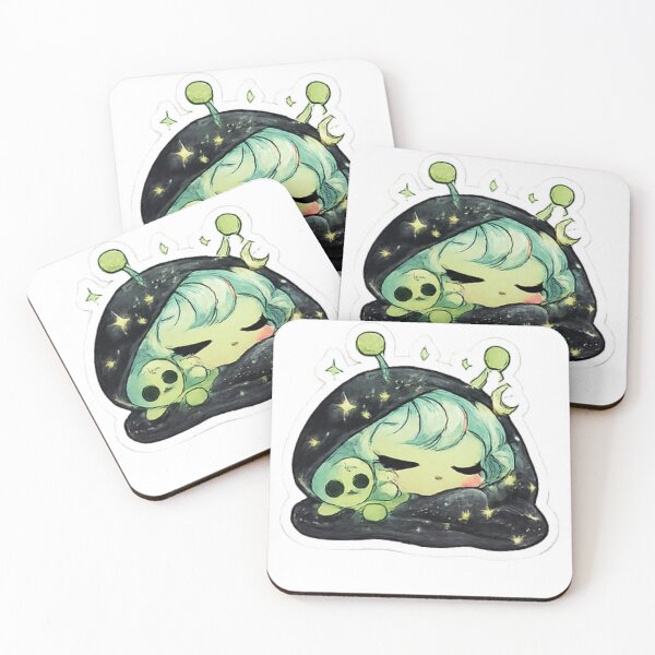 Item preview, Sleepy Alien Girl designed and sold by Shoppe-Maenad.