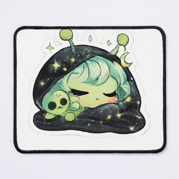Item preview, Sleepy Alien Girl designed and sold by Shoppe-Maenad.