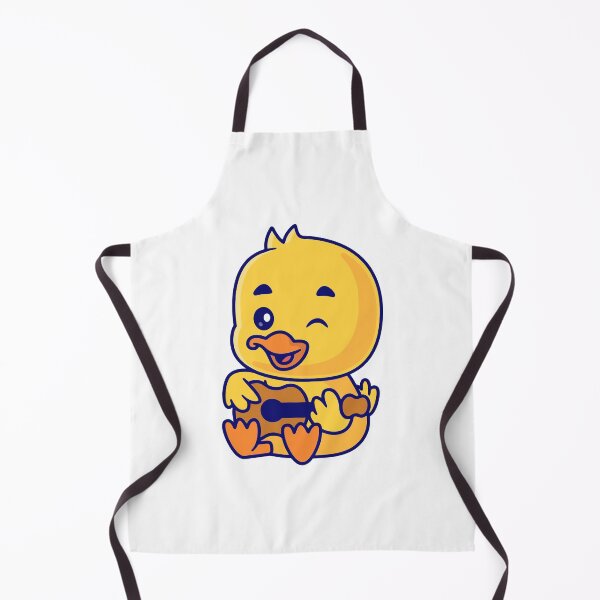 Item preview, Cute Little Duck Playing Guitar Cartoon designed and sold by Klashnekoff.