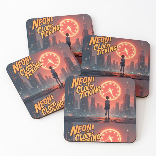 Item preview, K-NEONI -The Clocks Ticking designed and sold by crown-heights.