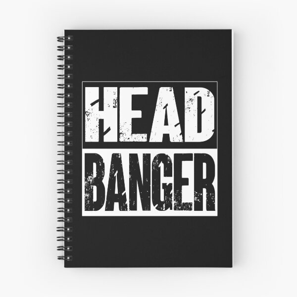 Item preview, Head Banger Heavy Metal Fan Gift for Metalheads designed and sold by Say It With Ink.