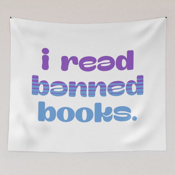 Item preview, I Read Banned Books designed and sold by petalandarmour.