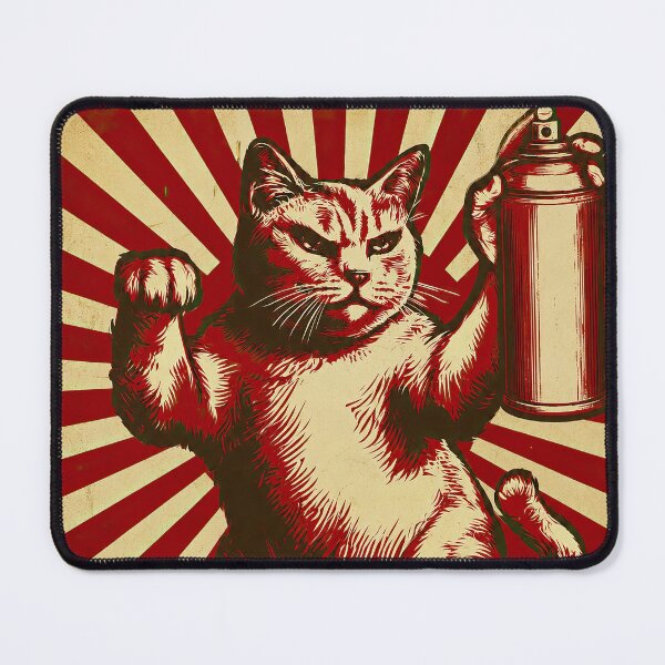 Item preview, Japanese Graffiti Cat Retro Street Art designed and sold by obstinator.