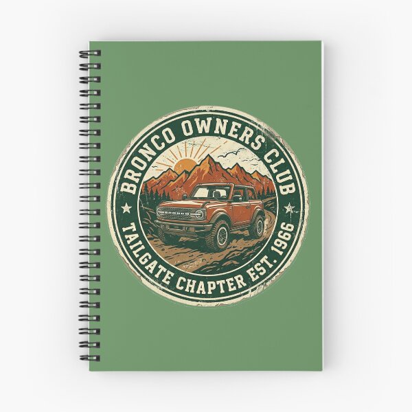 Item preview, Bronco Owners Club - Tailgate Chapter - Modern 2-door designed and sold by youvebeenframed.shop.