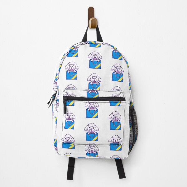 Item preview, Cute Poodle Dog in Shopping Bag Cartoon designed and sold by Klashnekoff.