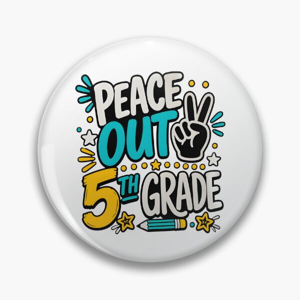 Item preview, Peace Out 5th Grade designed and sold by Special-Ninja.
