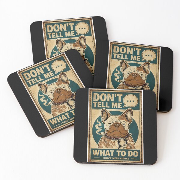 Item preview, Vintage Grumpy French Bulldog Poster With Rebel Attitude designed and sold by ferminhays.
