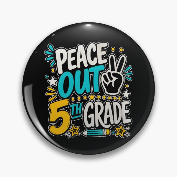 Item preview, Peace Out 5th Grade designed and sold by Special-Ninja.