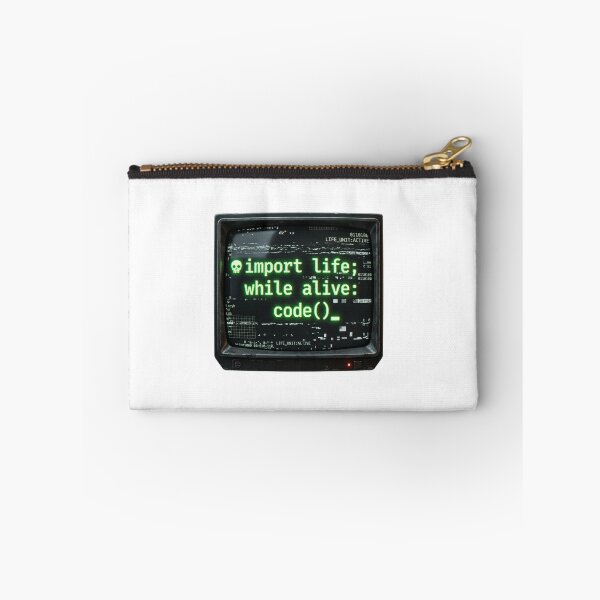 Item preview, Python Code Programmer Glitch Terminal Tech Humor designed and sold by PictoVibe.