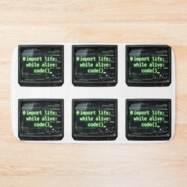 Item preview, Python Code Programmer Glitch Terminal Tech Humor designed and sold by PictoVibe.