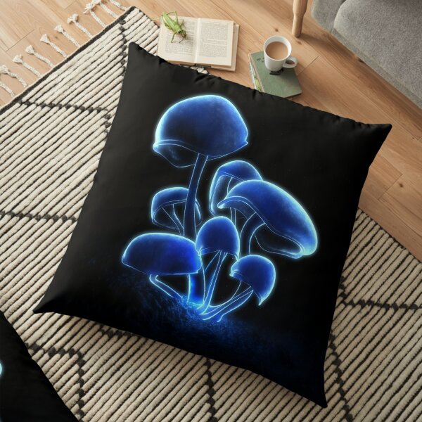 Fluorescence Floor Pillow