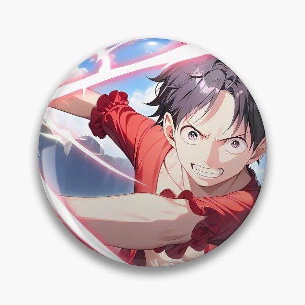 Item preview, Monkey D Luffy One Piece Red Power Action Strike designed and sold by justnickthings.
