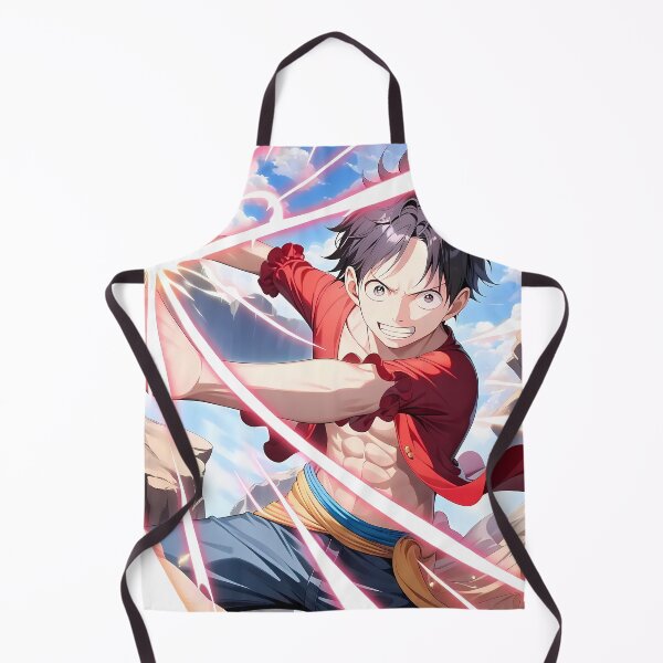 Item preview, Monkey D Luffy One Piece Red Power Action Strike designed and sold by justnickthings.