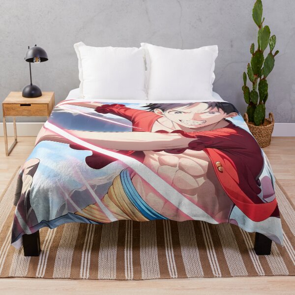 Item preview, Monkey D Luffy One Piece Red Power Action Strike designed and sold by justnickthings.
