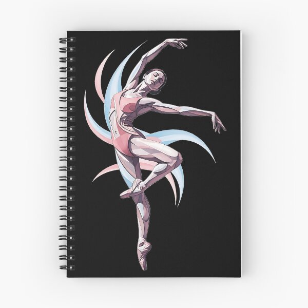 Item preview, Modern Ballerina Dance Illustration designed and sold by UrbanPrts.