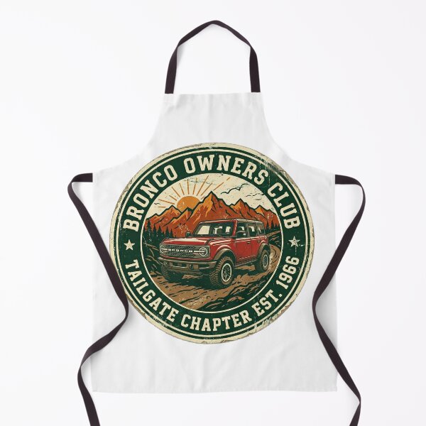 Item preview, Bronco Off-Road Club - Tailgate Chapter - 4 door Modern designed and sold by youvebeenframed.shop.