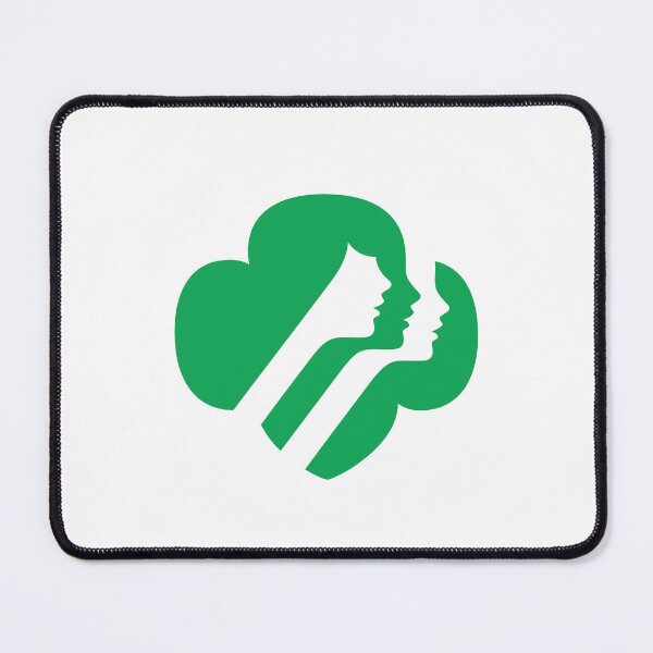 Item preview, Girl Scouts Classic Green Profile Logo designed and sold by Klashnekoff.