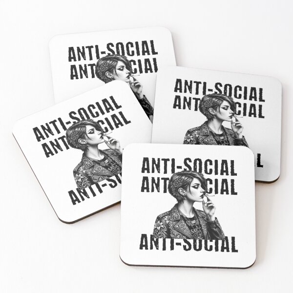 Item preview, Anti Social Alternative Punk Floral Girl designed and sold by petalandarmour.