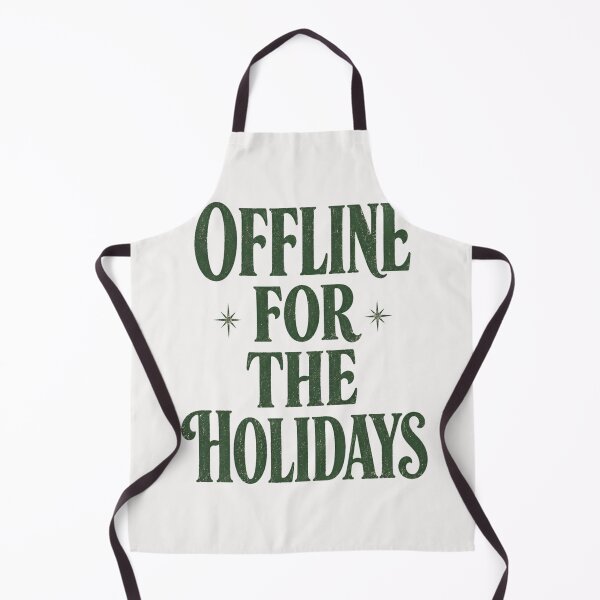Item preview, Offline For The Holidays Vintage Retro Christmas Shirt designed and sold by PhylonBoxx.