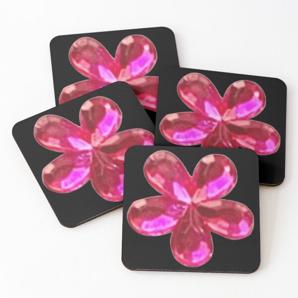 Item preview, Pink Crystal Rose Luxury Floral Sparkling Sticker Art   designed and sold by Rawafi Art Studio.