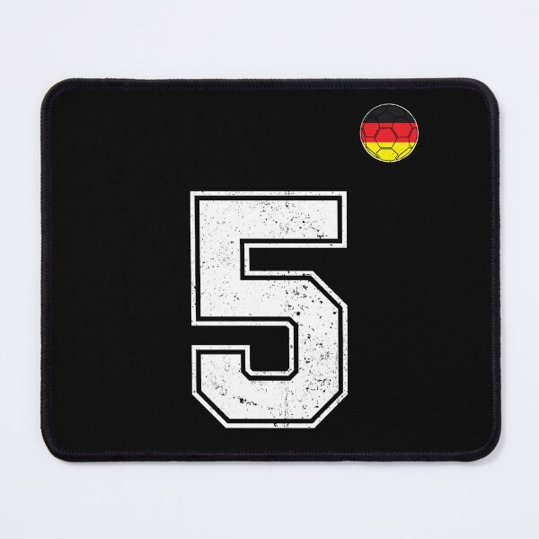 Item preview, Soccer player number 5 Germany Flag designed and sold by RoyesButler.