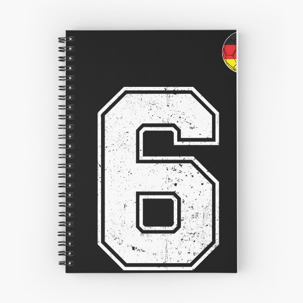 Item preview, Soccer player number 6 Germany Flag designed and sold by RoyesButler.