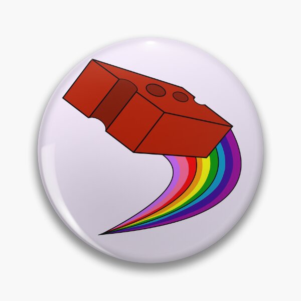 Item preview, Rainbow Pride Brick (Rainbow Trail) designed and sold by PinkSeraph.
