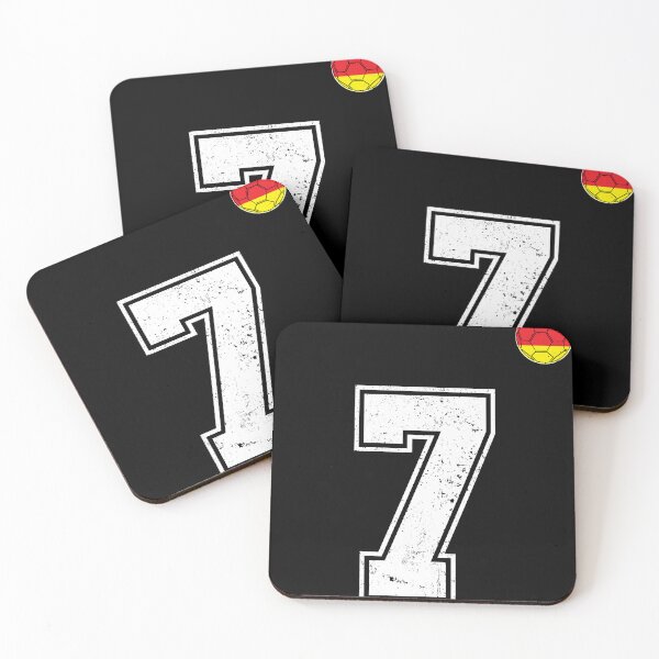 Item preview, Soccer player number 7 Germany Flag designed and sold by RoyesButler.