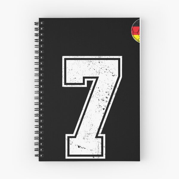 Artikelvorschau, Fußballspieler Nummer 7, deutsche Flagge entworfen und verkauft von RoyesButler.