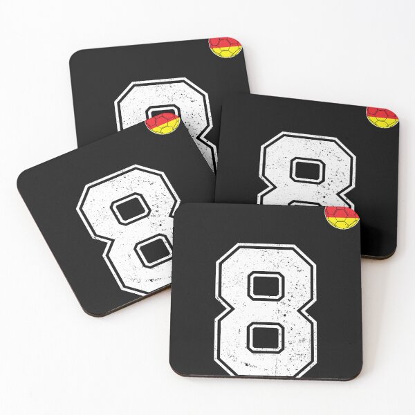 Item preview, Copy of Soccer player number 8 Germany Flag designed and sold by RoyesButler.